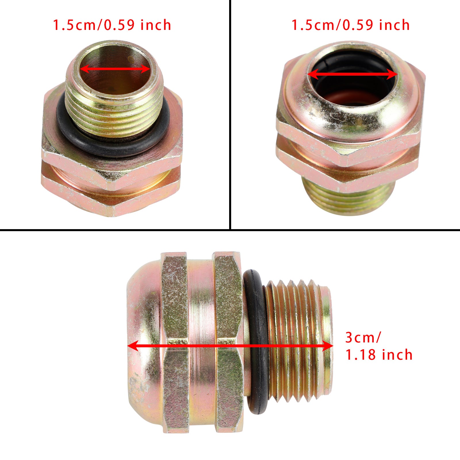 2pcs 800-617 prevodovka Cooler Line Quick Connector pre modely Ford Mercury