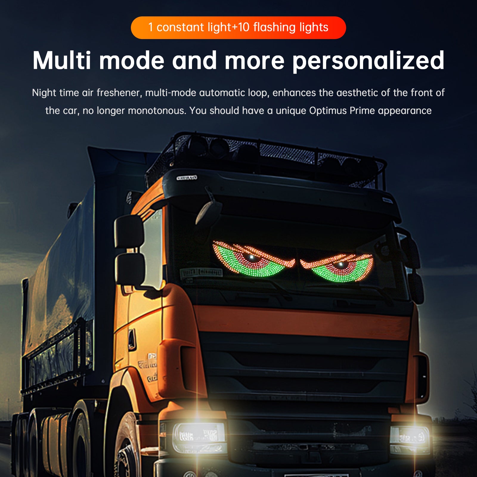 LED-scherm Devil's Eye Car Eye Light Truck Dynamisch LED-licht