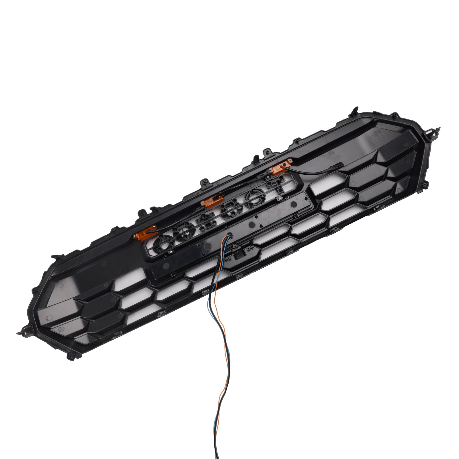 2024+ Toyota Tacoma With Led & Light Bar Black Front Bumper Grill Grille