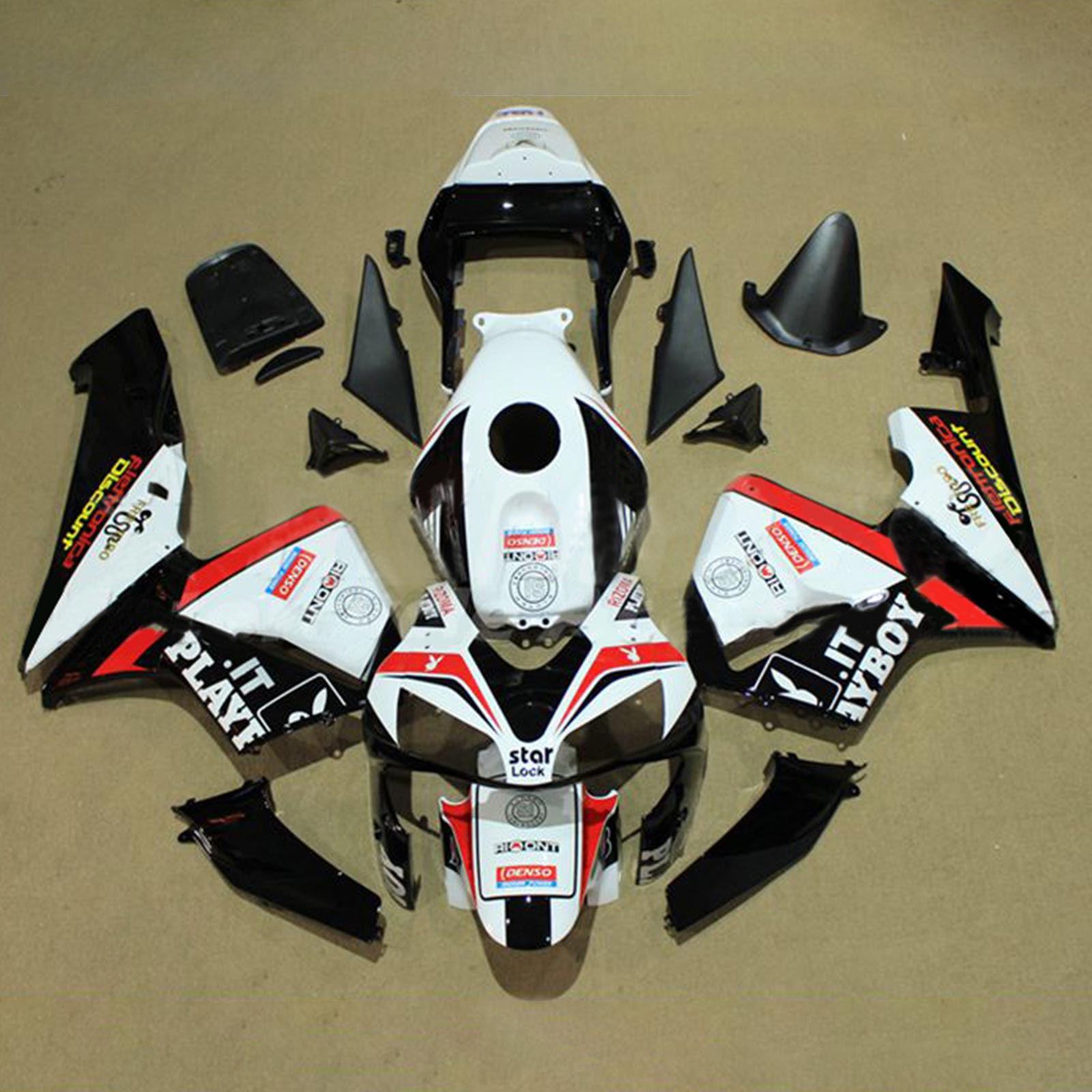 2003-2004 Honda CBR600RR F5 Fairing Kit Bodywork Plastic ABS