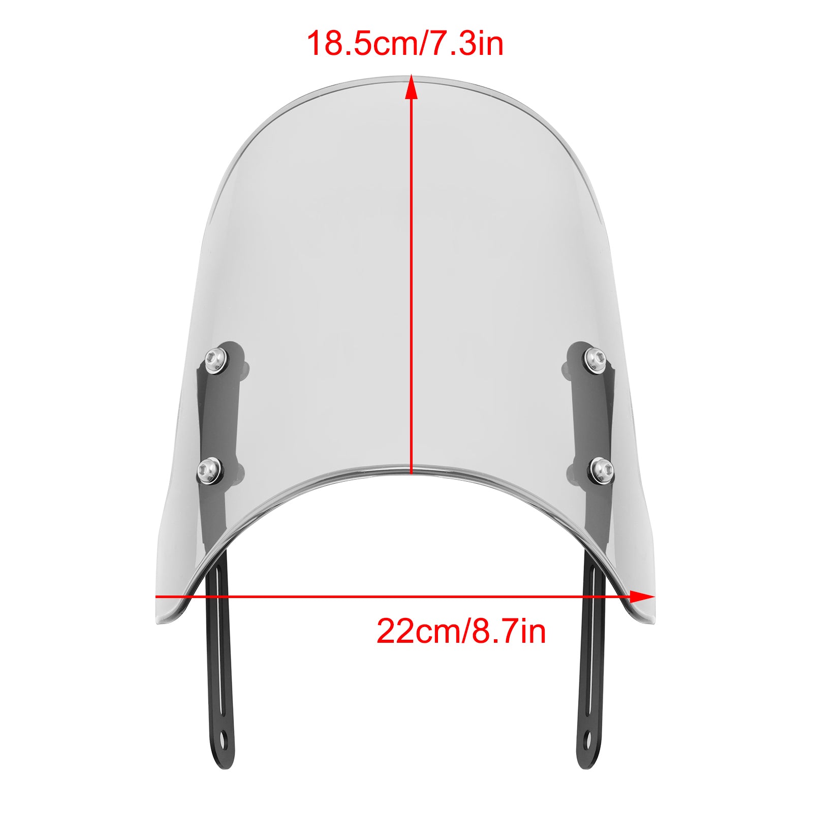 Windshield WindScreen fit for Scrambler 1200 XC XE 19-23 Street Twin 900 16-23