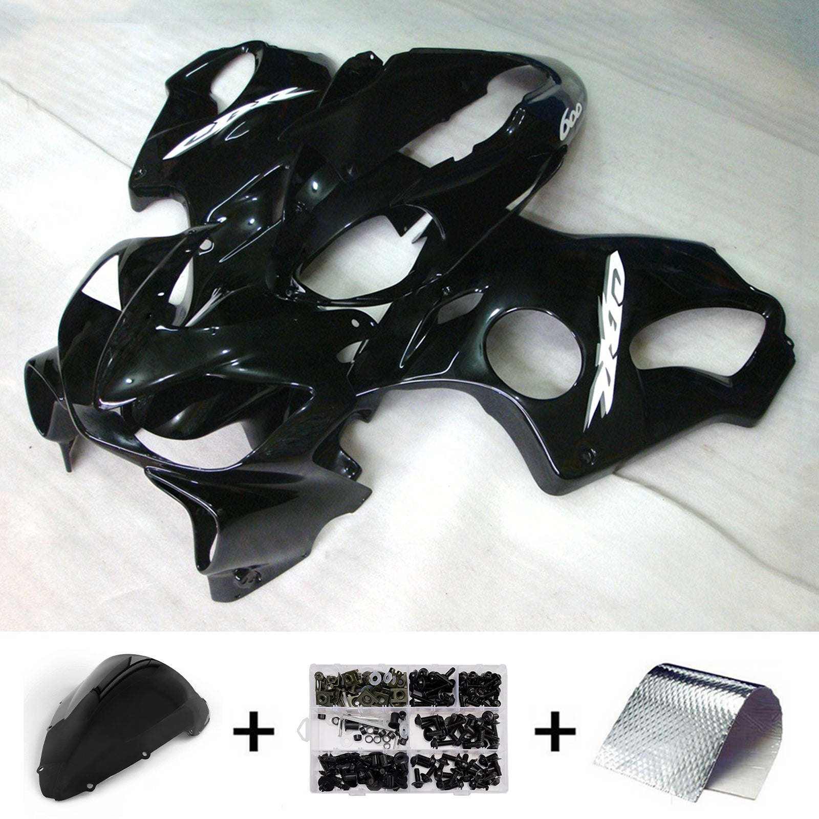 Injection Fairing Kit Bodywork Plastic ABS For Honda CBR600 F4i 2004-2007