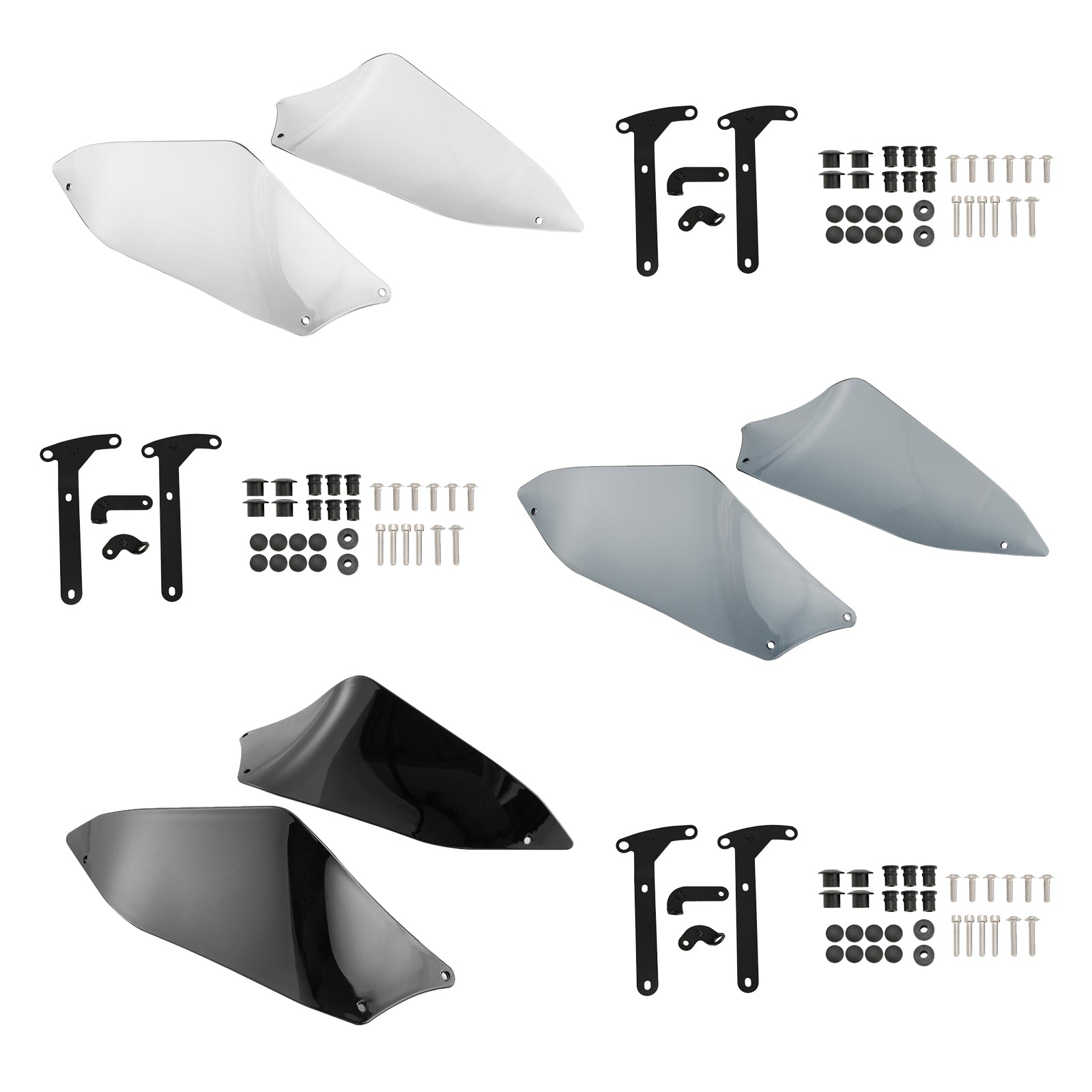 2022-2023 DUCATI Desert X Motorcycle Deflector Side Top