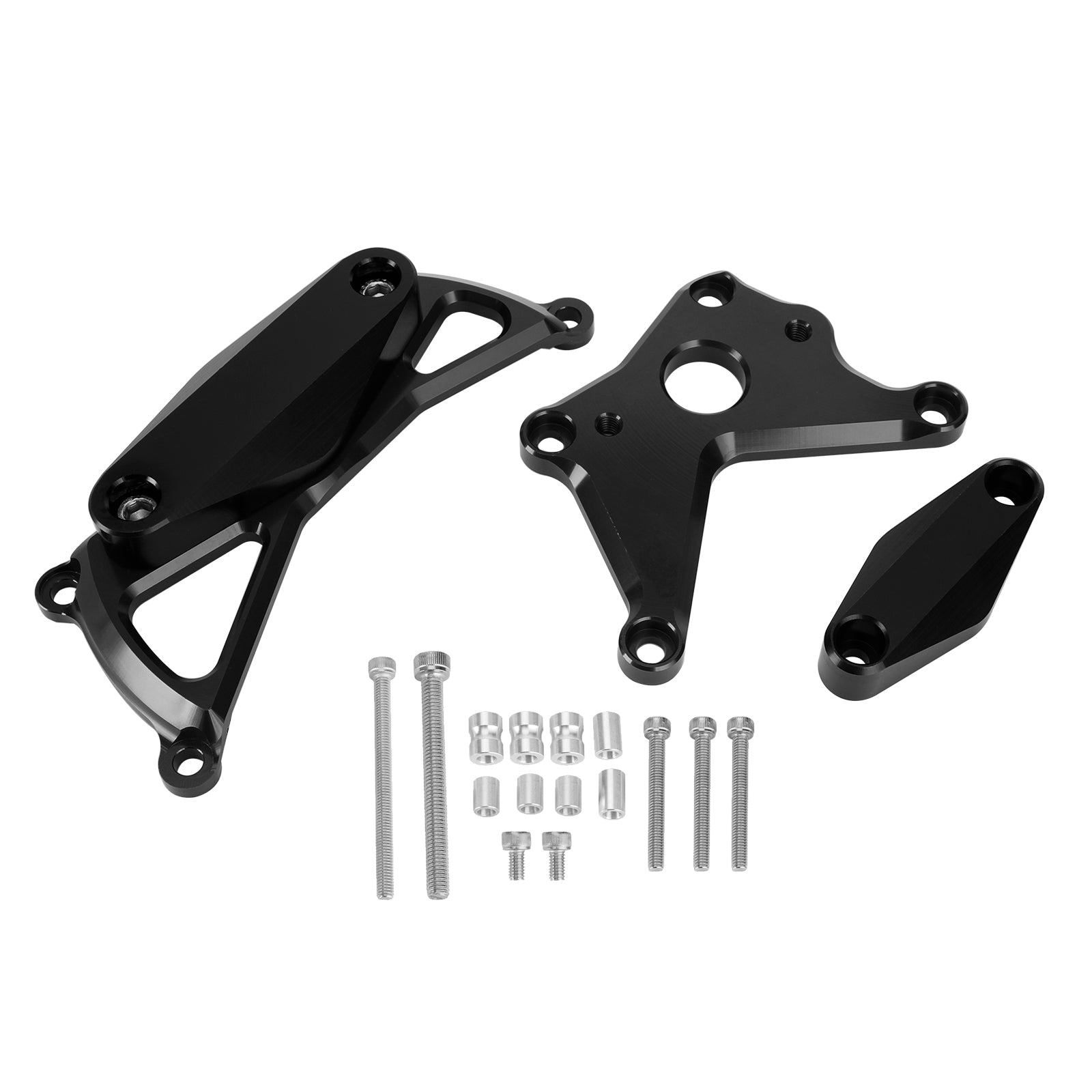 Plastic Engine Protector Cover Slider Black For Suzuki Gsx-S1000/Gt 21-22 Katana