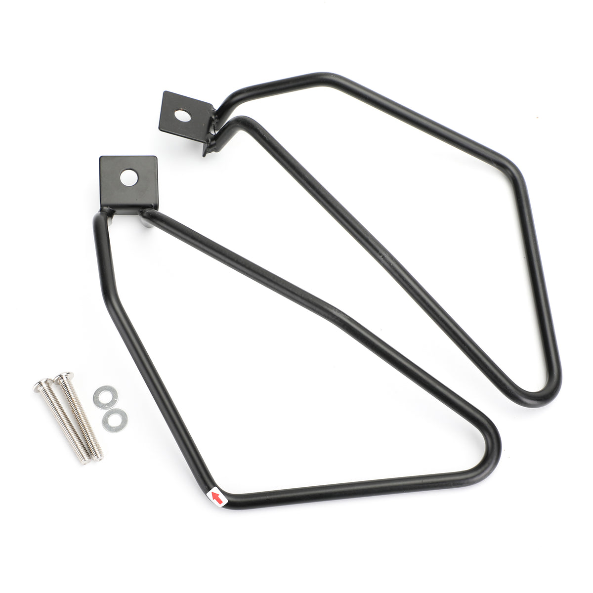 Sportster 883 Iron XL883N Black Saddlebag Support Mounting Bracket Generic