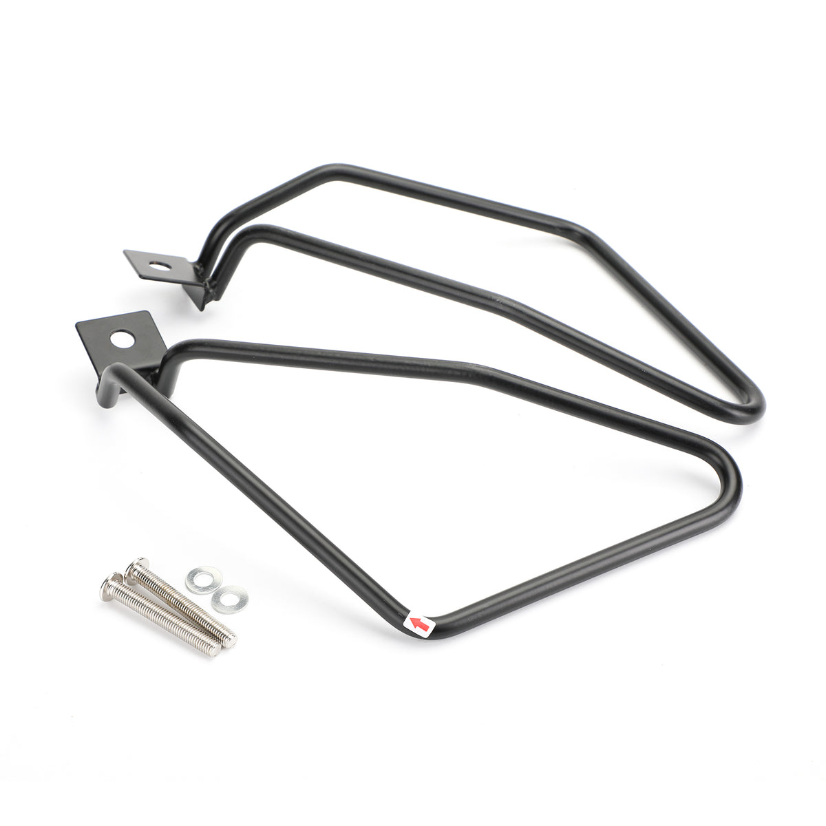 Sportster 883 Iron XL883N Black Saddlebag Support Mounting Bracket Generic