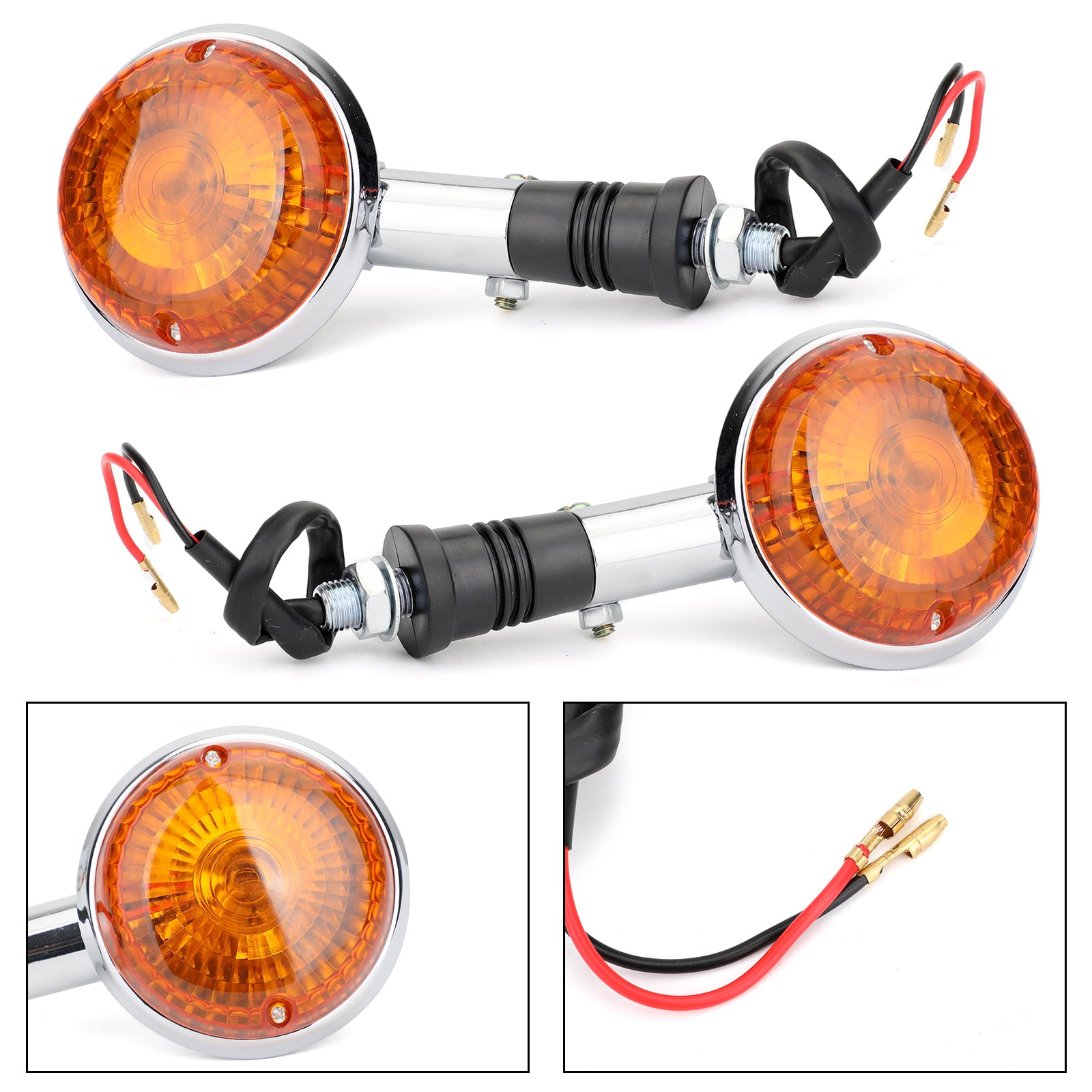 Moto Turn Indicator Signal for Yamaha XV535 XV920 Virago XV1100 XVS1100 Amber Generic