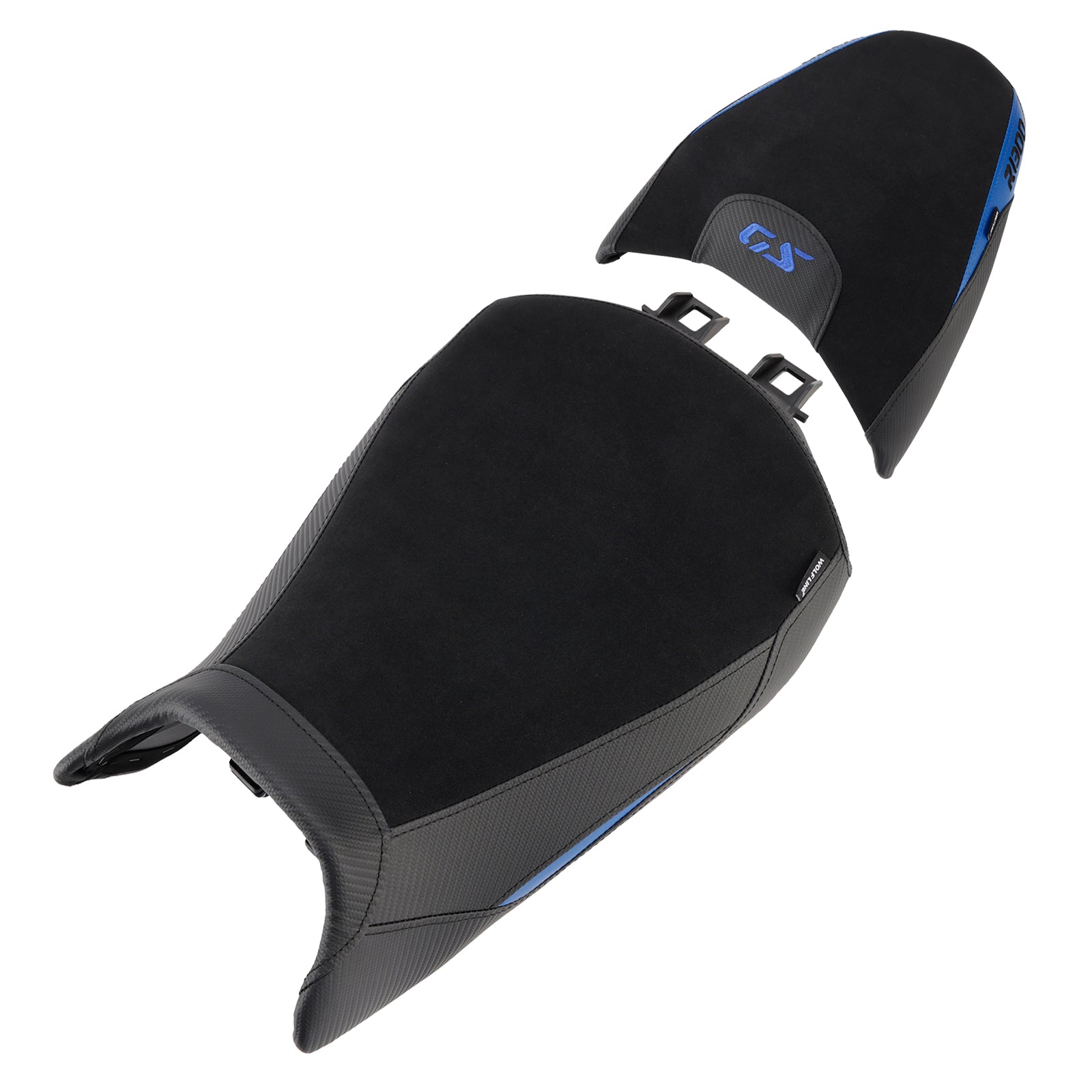Front&Rear Raider Passenger Cushion Kit Blue For Bmw R1300Gs R 1300 Gs 24-25