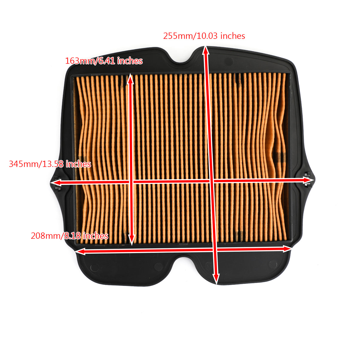 2016-2017 Honda VFR1200X DCT Crosstourer Air Filter Element 17210-MGH-640 17210-MGE-000 Generic