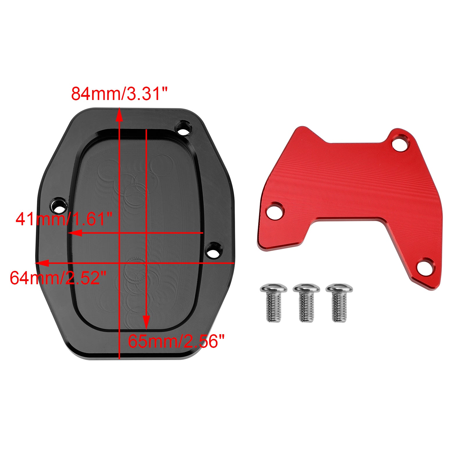 Kickstand Enlarge Plate Pad fit for Honda X-ADV 750 NSS750 21-25 Foza 750 21-23