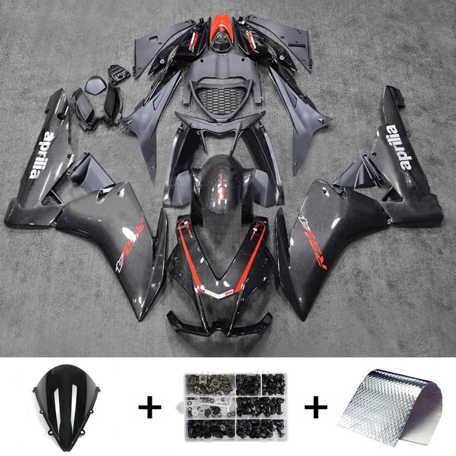 2009-2015 Aprilia RSV4 1000 Injection Fairing Kit Bodywork Plastic ABS