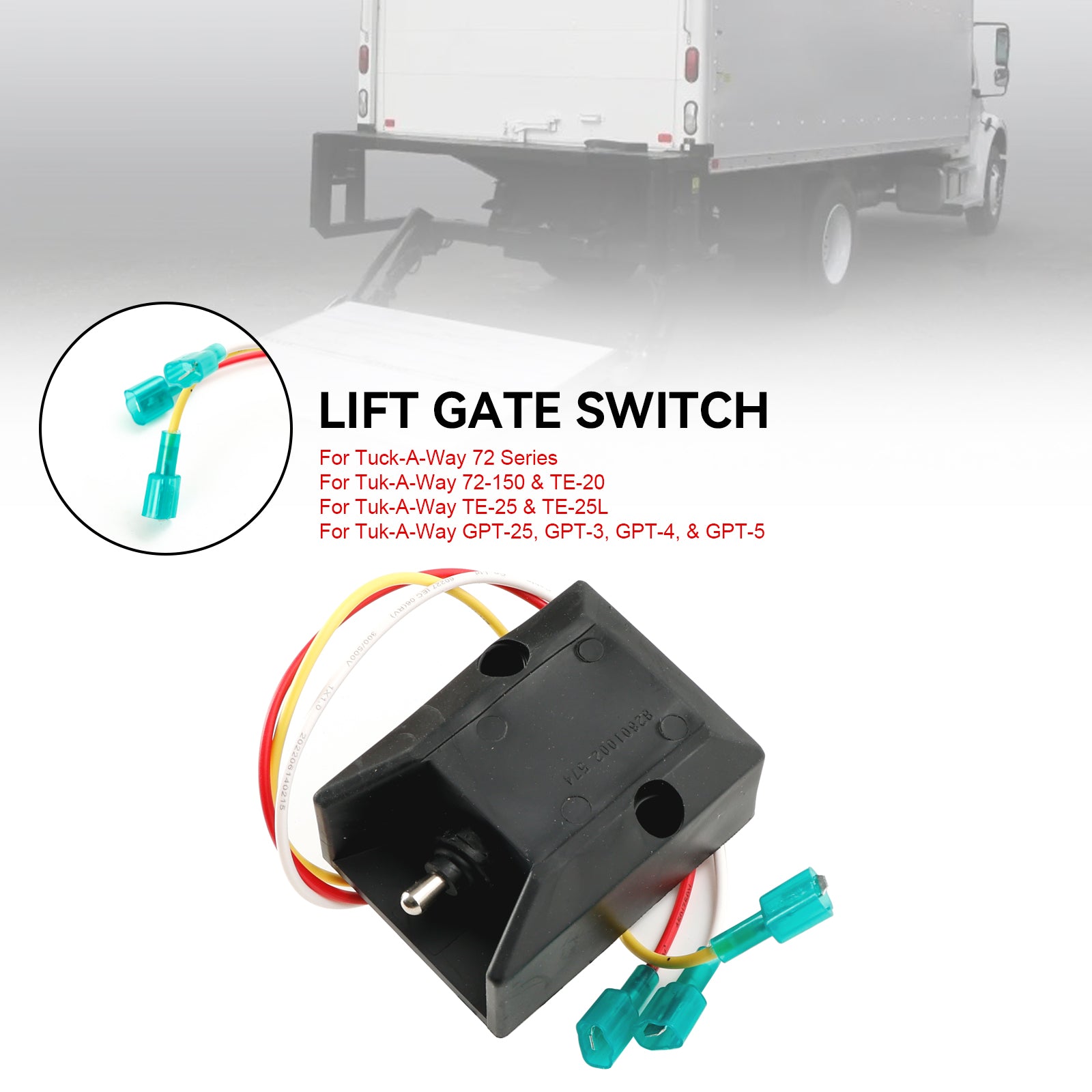 Tuck-A-Way 72 Series Lift Gate Switch 264346