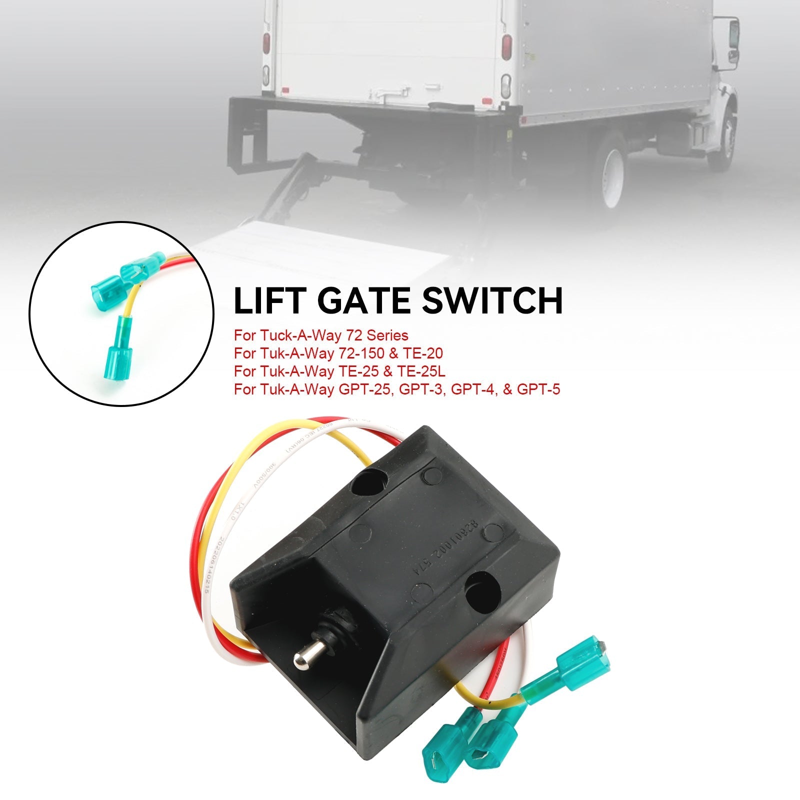 Tuk-A-Way TE-25 & TE-25L Lift Gate Switch 264346