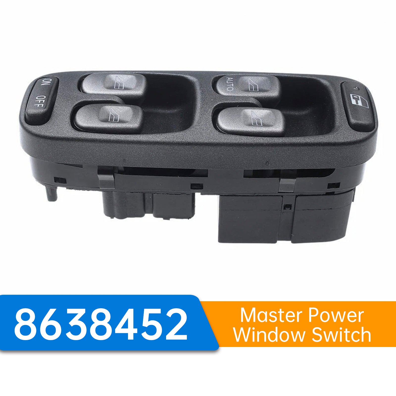 1998-2000 Volvo S70 V70 XC70 Master Power Window Switch 8638452