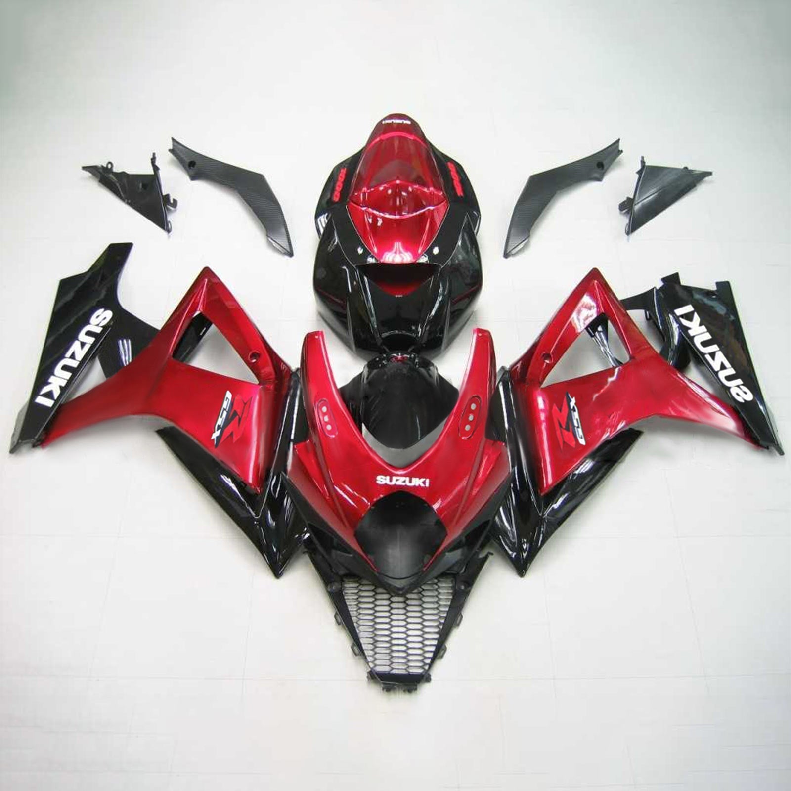 2007-2008 Suzuki GSXR1000 K7 Amotopart Injection Fairing Kit Bodywork Plastic ABS #120