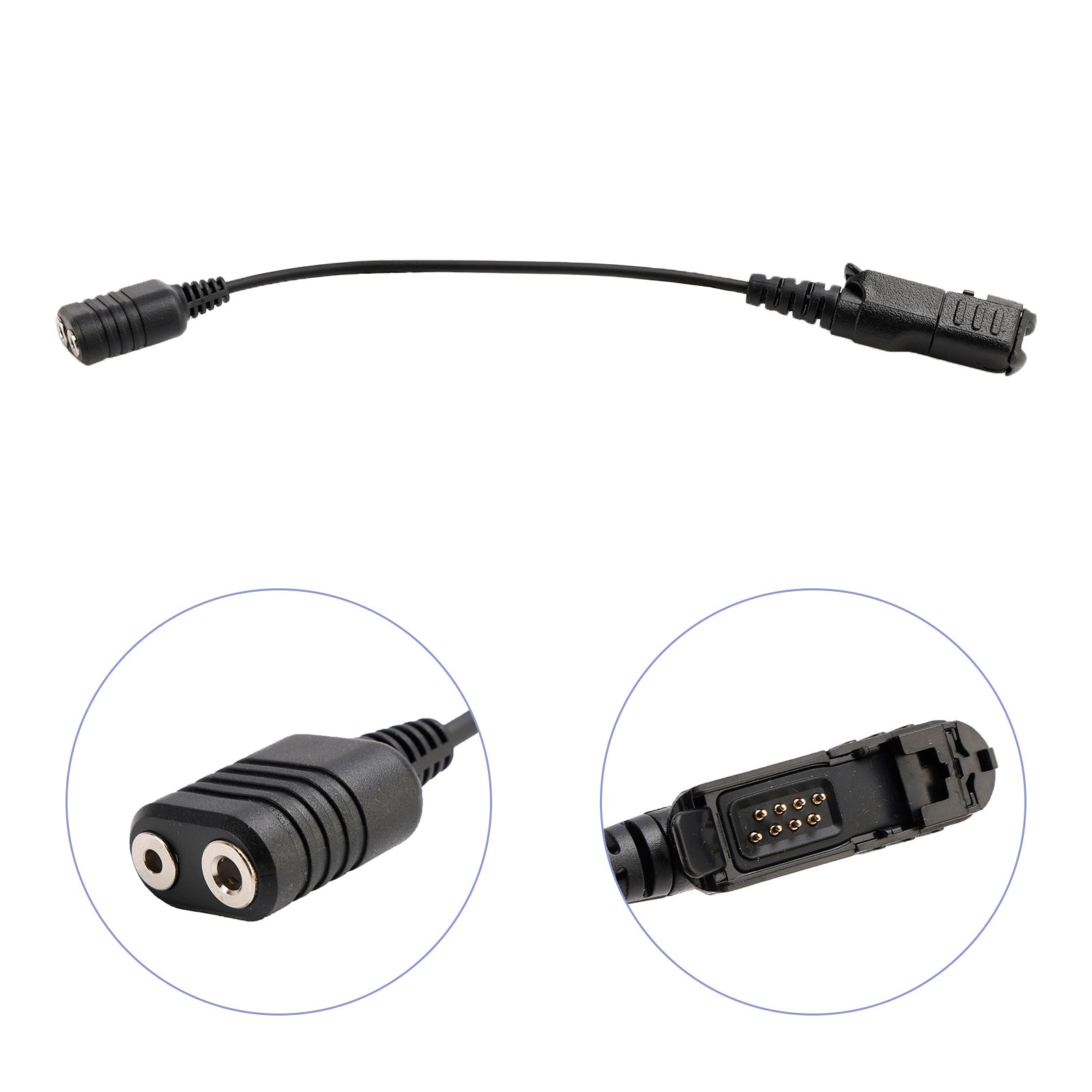 K-interface headsetpoort converterkabel voor MTP3100 DP2000 DP2400 DP2600 DP3441