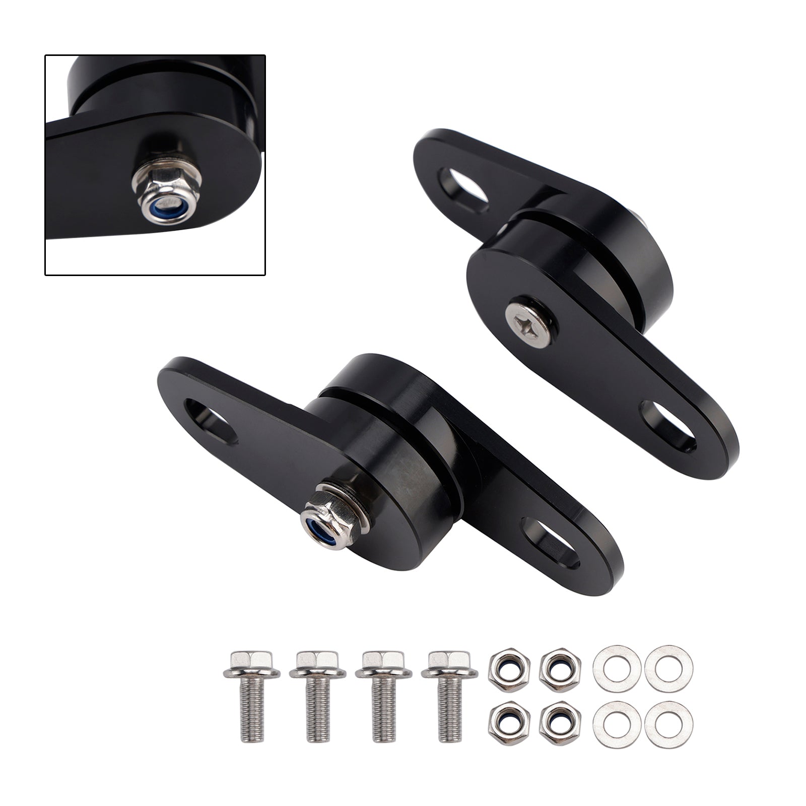 Soporte de suspensión de montaje de tubo de silenciador para Yamaha Banshee 350 Yfz350 1987-2006