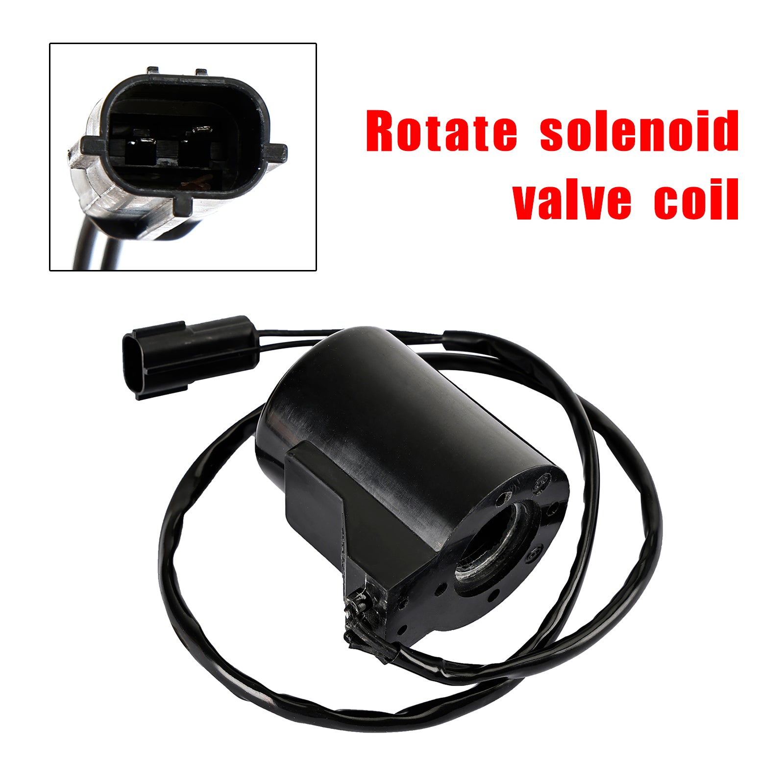 Bobine d'électrovanne 24VDC adaptée aux pièces de pelle Daewoo DH300-5