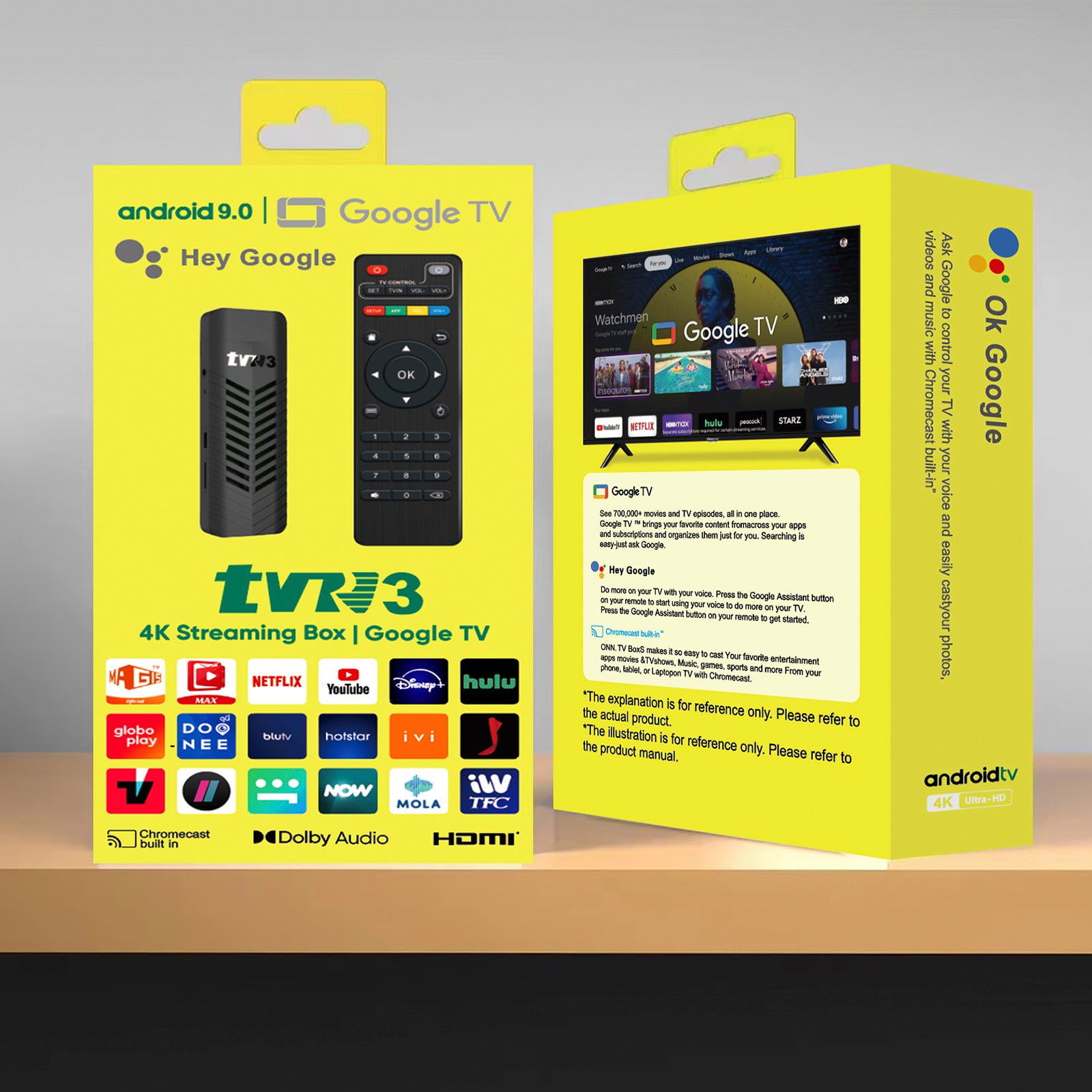 TVR3-S TV Stick Android14.0 RAM 1 GB ROM 8 GB Dongle Set-Top Box 4K Player TV Box