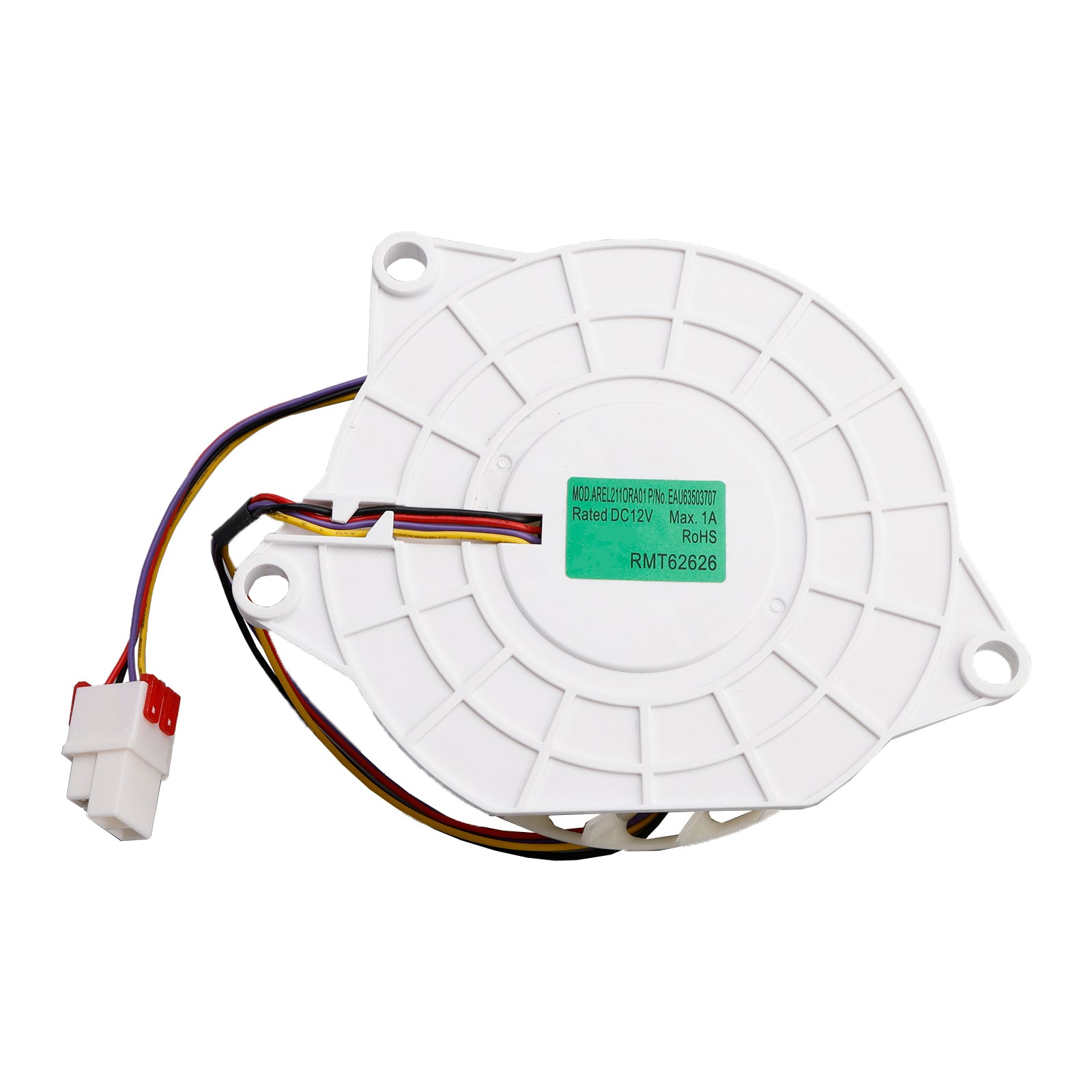 Eau63503707 Refrigerador Evaporator Motor DC12V 1A para geladeira LG