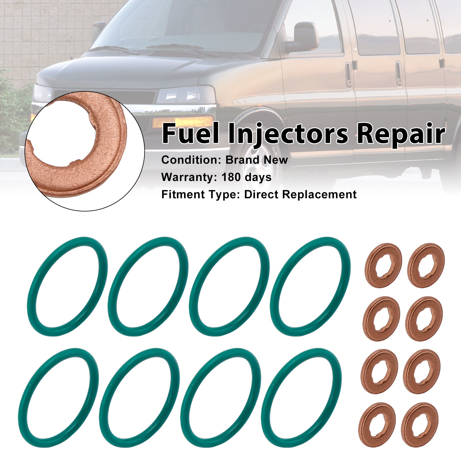 Joint Joit Joignant injecteur de carburant 97327722 Fit Chevy Express Fit Cadillac 94013303