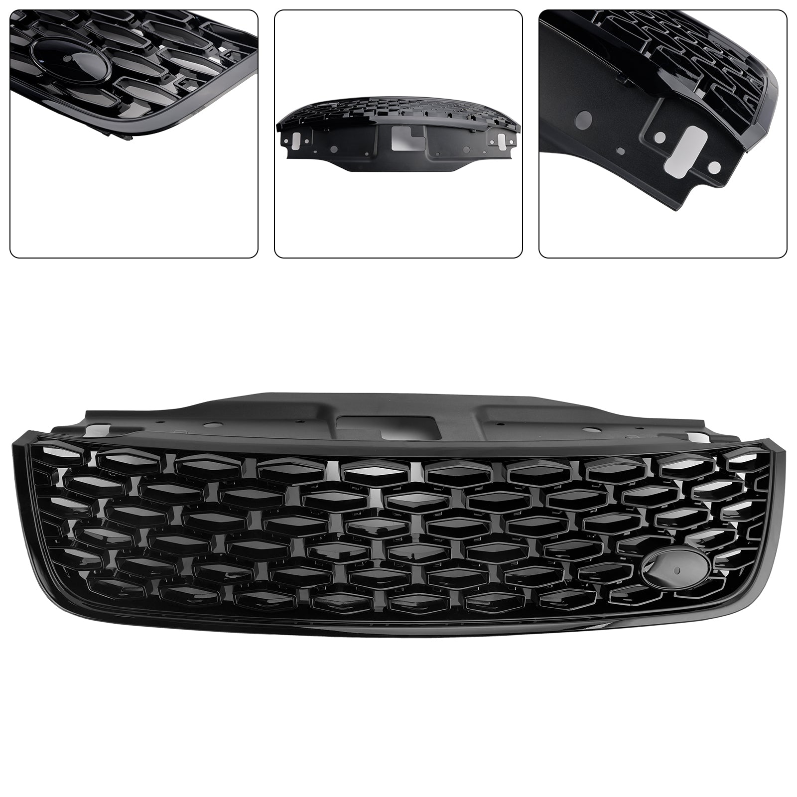 2017-2020 Land Rover Discovery 5 L462 Dynamisk stil frontgaller svart