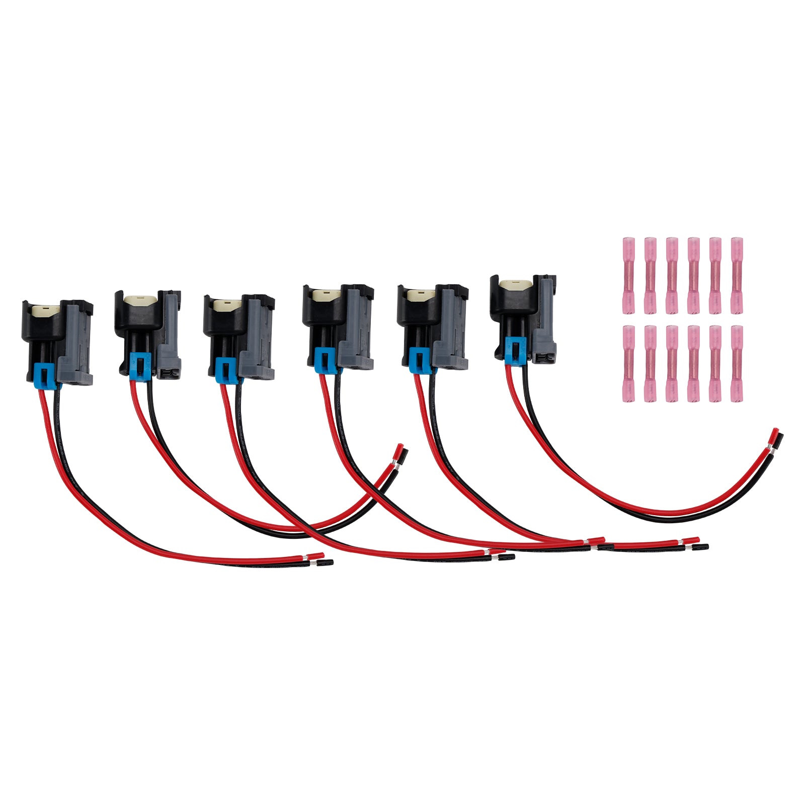 6pcs Injecteur de carburant Connecteur Pignail Pigle Fix de câblage Ford Fit Chevy