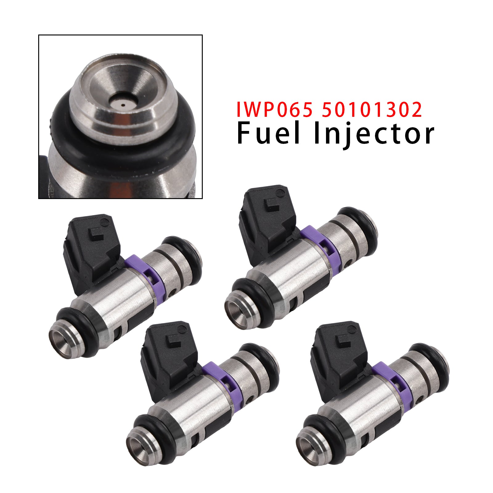 Injecteur de carburant, 4 pièces, pour Fiat Panda 1.1 Punto 1.2 Seicento Doblo IWP065 50101302