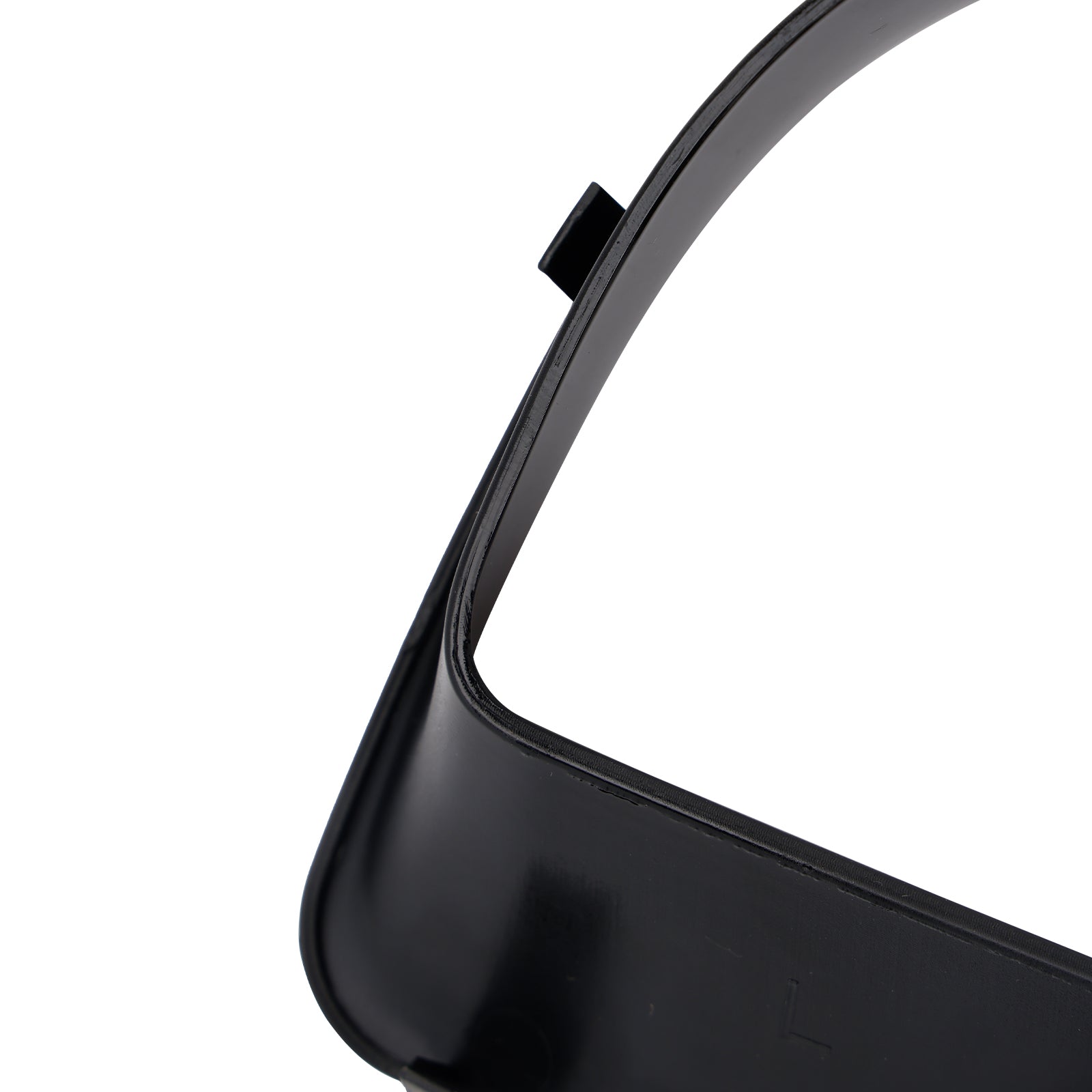 2012-2017 Mini Roadster R59 Cadre de conduit d'air avant noir brillant 51117255117 51117255119