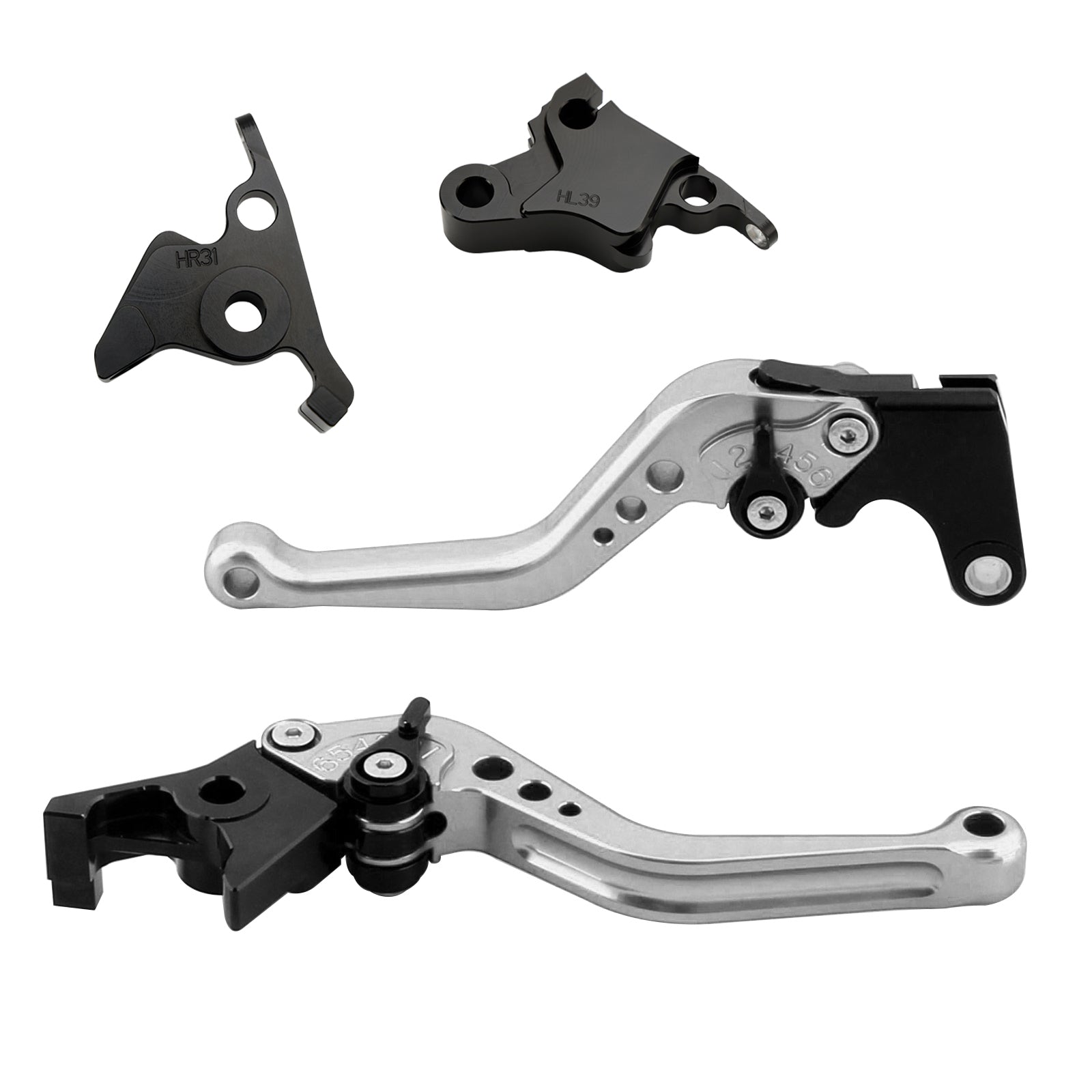 Nouveau levier de frein d'embrayage court adapté pour CFMOTO 450SS 450SR 21-23 450NK 23-24