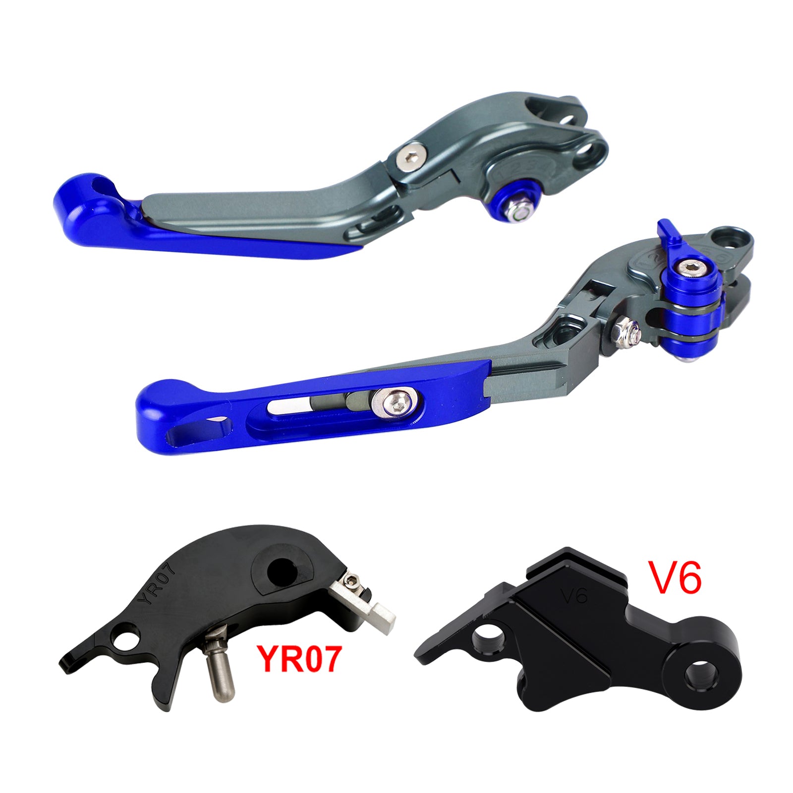 Justerbar kopplingsbromsspak passar för YAMAHA XSR900 XSR900GP MT-09 2024-2025