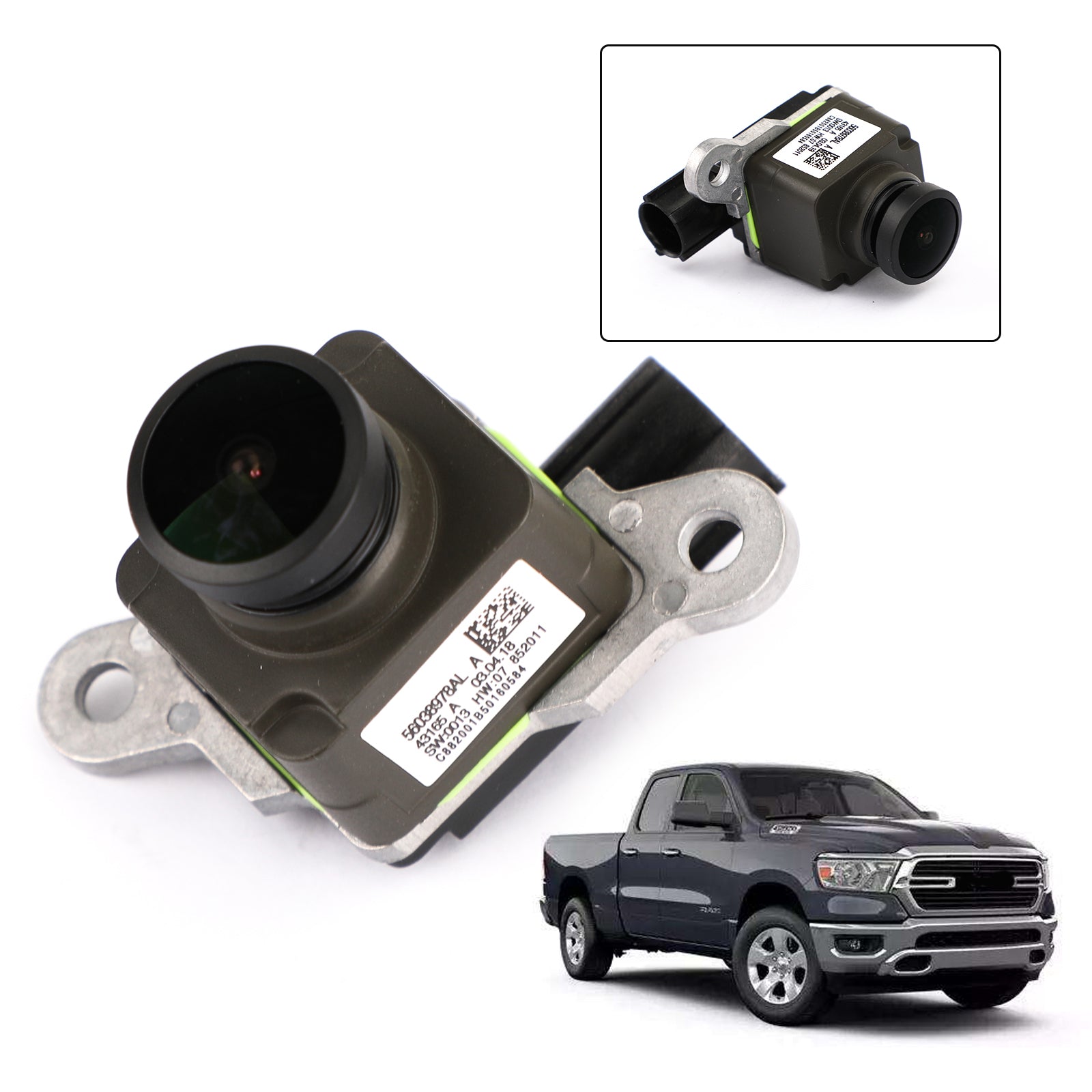 Achteruitrijcamera Back-up Assist Camera 56038978Al Fit Voor Ram 1500 2500 3500 2013-2015