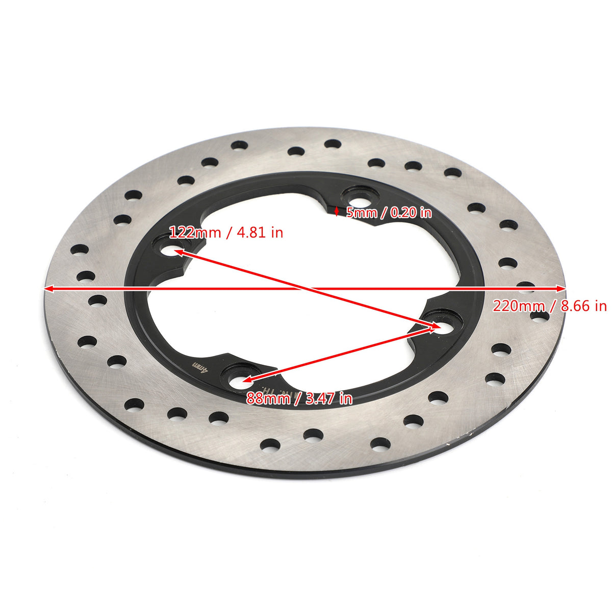 1999-2006 Triumph Daytona 955i Rear Brake Disc Rotor T2025200 Generic