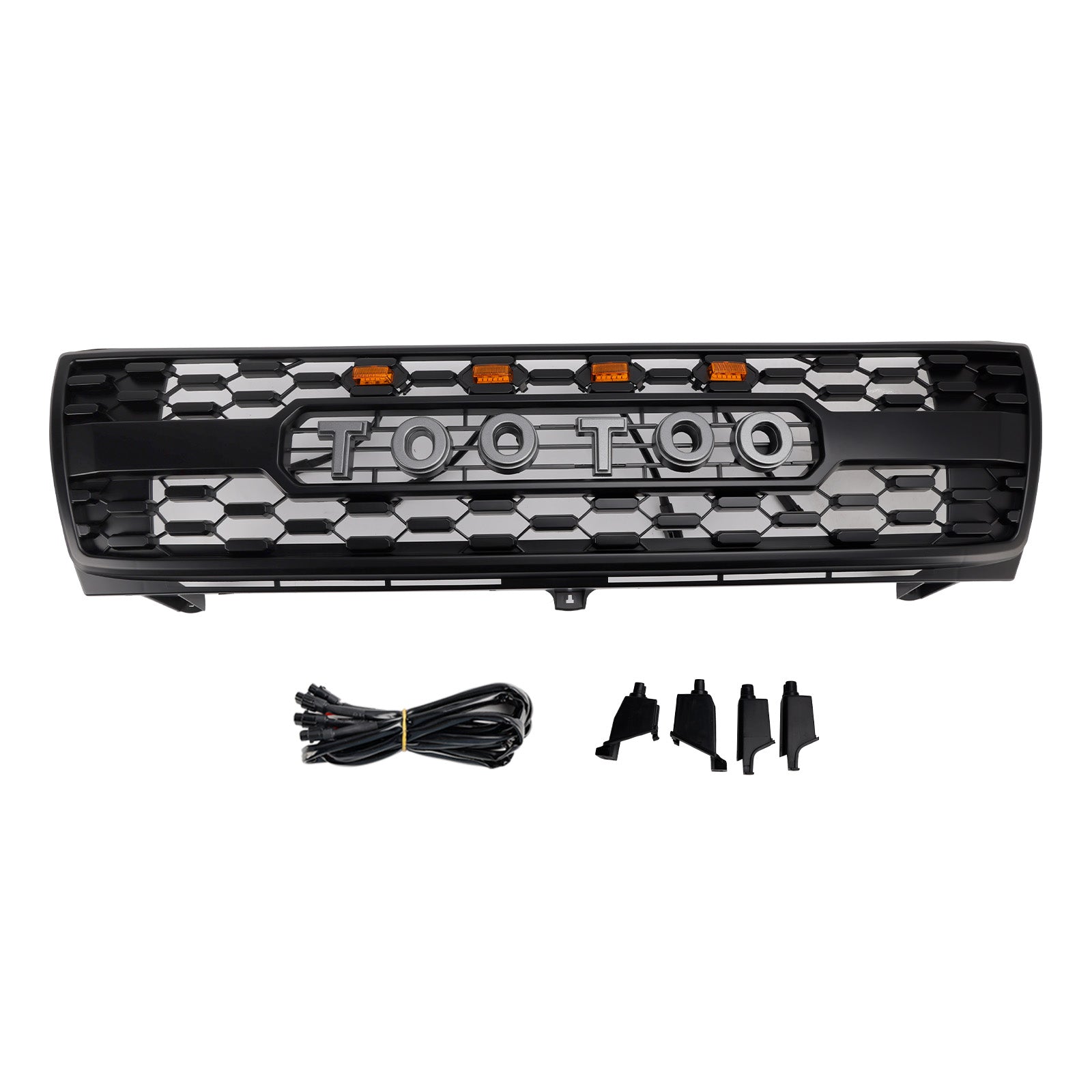 Honeycomb Front Bumper Grill Grille Fit Toyota Tacoma 1997-2000 TRD PRO