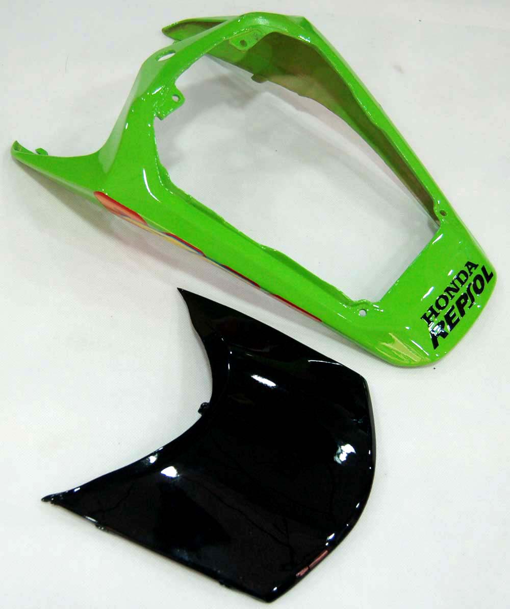 2008-2011 Honda CBR 1000 RR Noir Vert Valentino Rossi Racing Carénages Générique