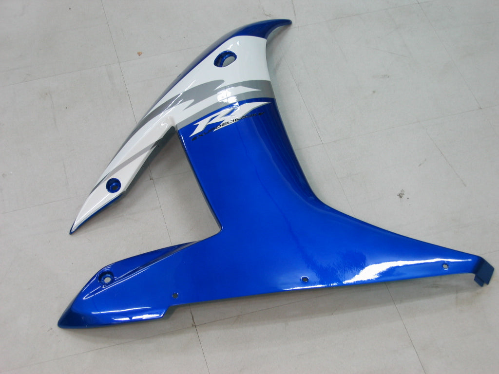 2002-2003 YZF 1000 R1 Blue Bodywork Fairing ABS Injection Molded Plastics Set Generic