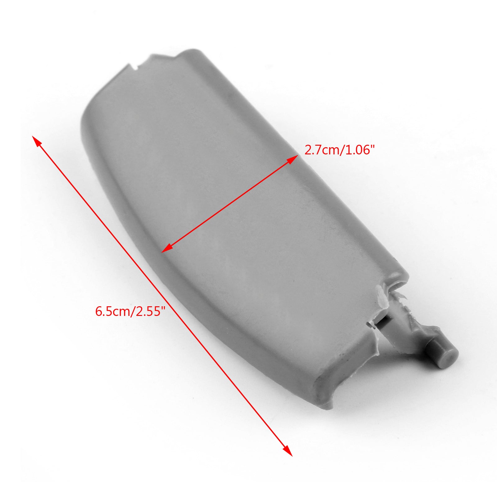 Grå konsolcenter armstödslock för Audi A4 B6 B7 2001-2008 8E0864245E