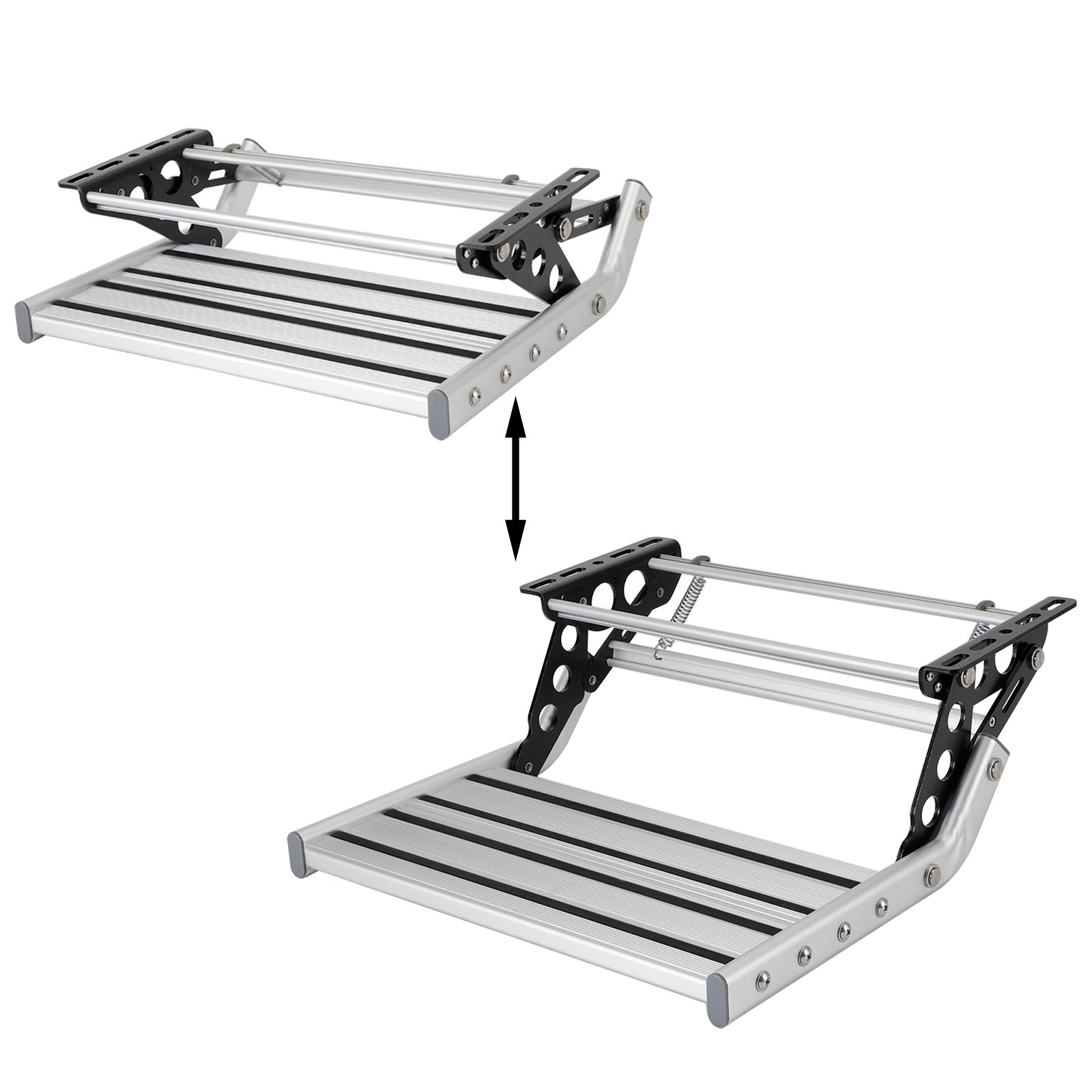 Zip Folding Pedal Manual Pull Out Drop Down Folding Step Motorhome RV Campervan Caravan