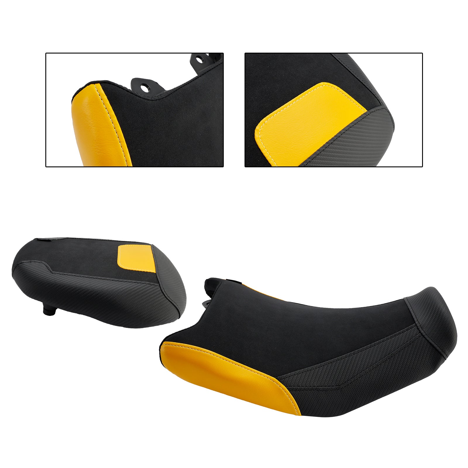 Driver&Passenger Seat Lower Cushion Yellow For Suzuki V-Strom250Sx 2024-2025