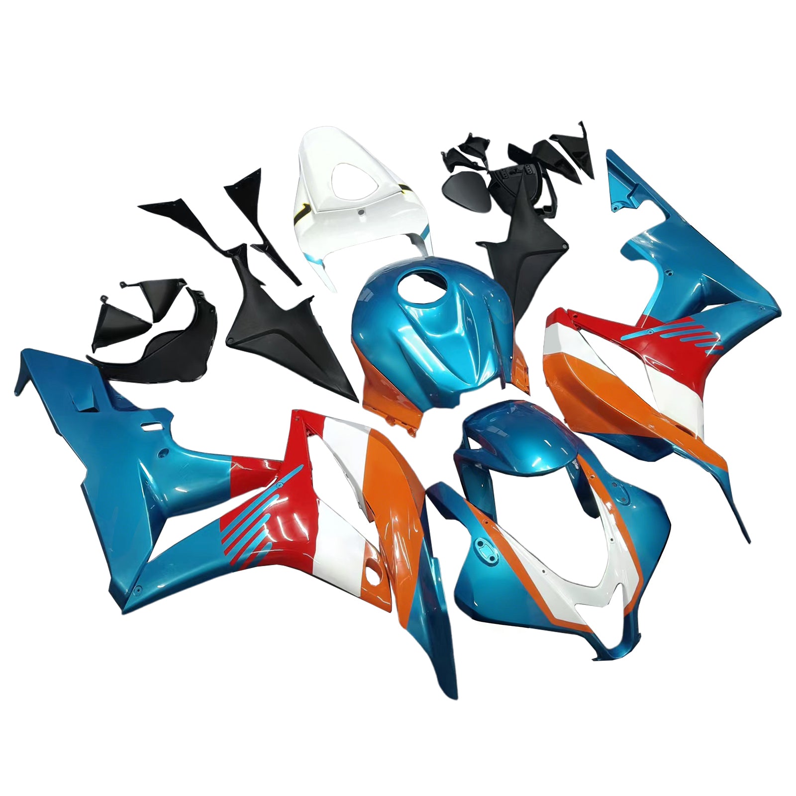 Injection Fairing Kit Bodywork Plastic ABS For Honda CBR600RR 2007-2008 F5