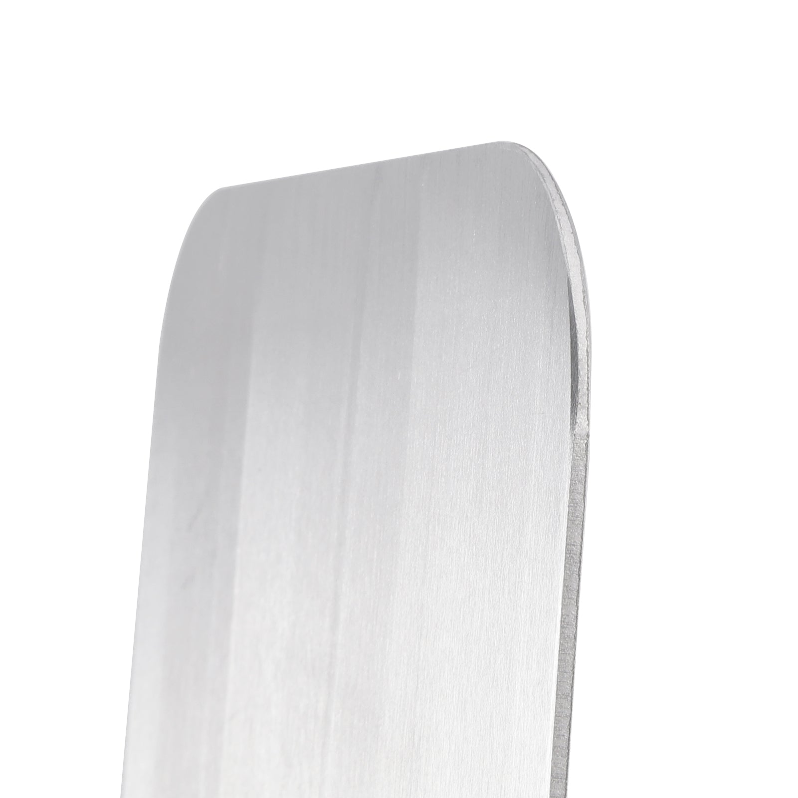 Plaque d'immatriculation quadrilatère vierge en alliage d'aluminium, bricolage universel pour moto