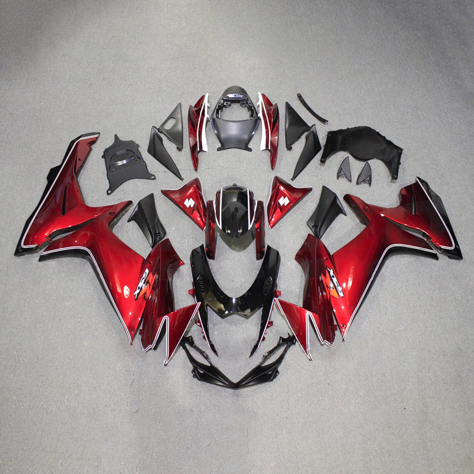 Injection Fairing Kit Bodywork Plastic ABS For Suzuki GSXR 600/750 2011-2026 K11