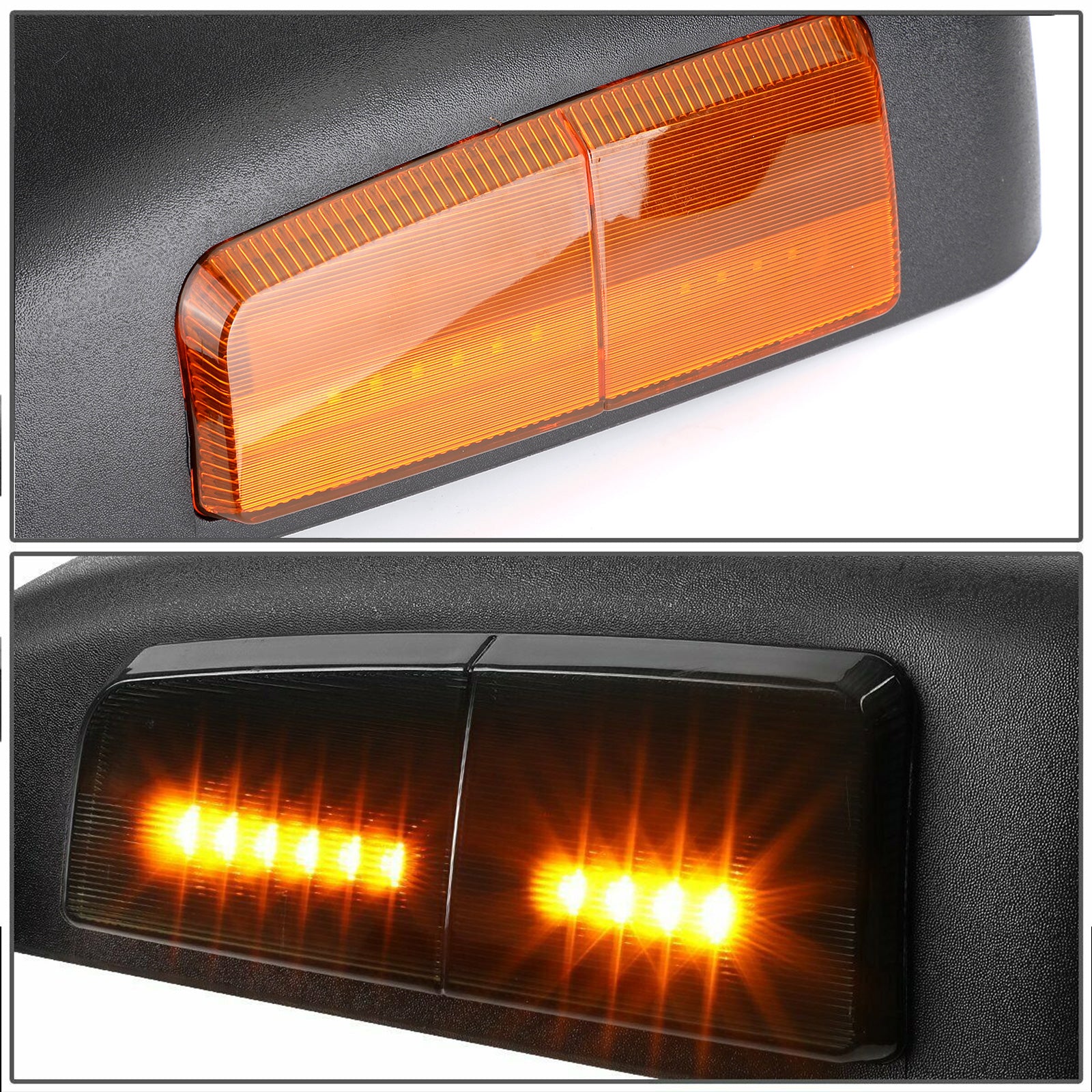 Par de espejos extensibles para remolque de caravana para Toyota HILUX REVO 2015 ON INDICATOR