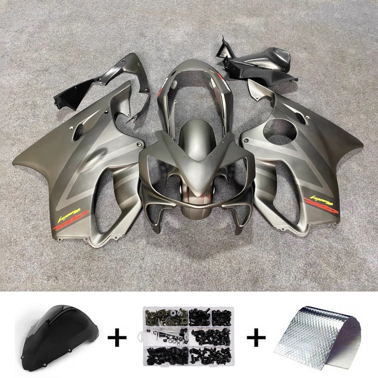 Injection Fairing Kit Bodywork Plastic ABS For Honda CBR600 F4i 2004-2007