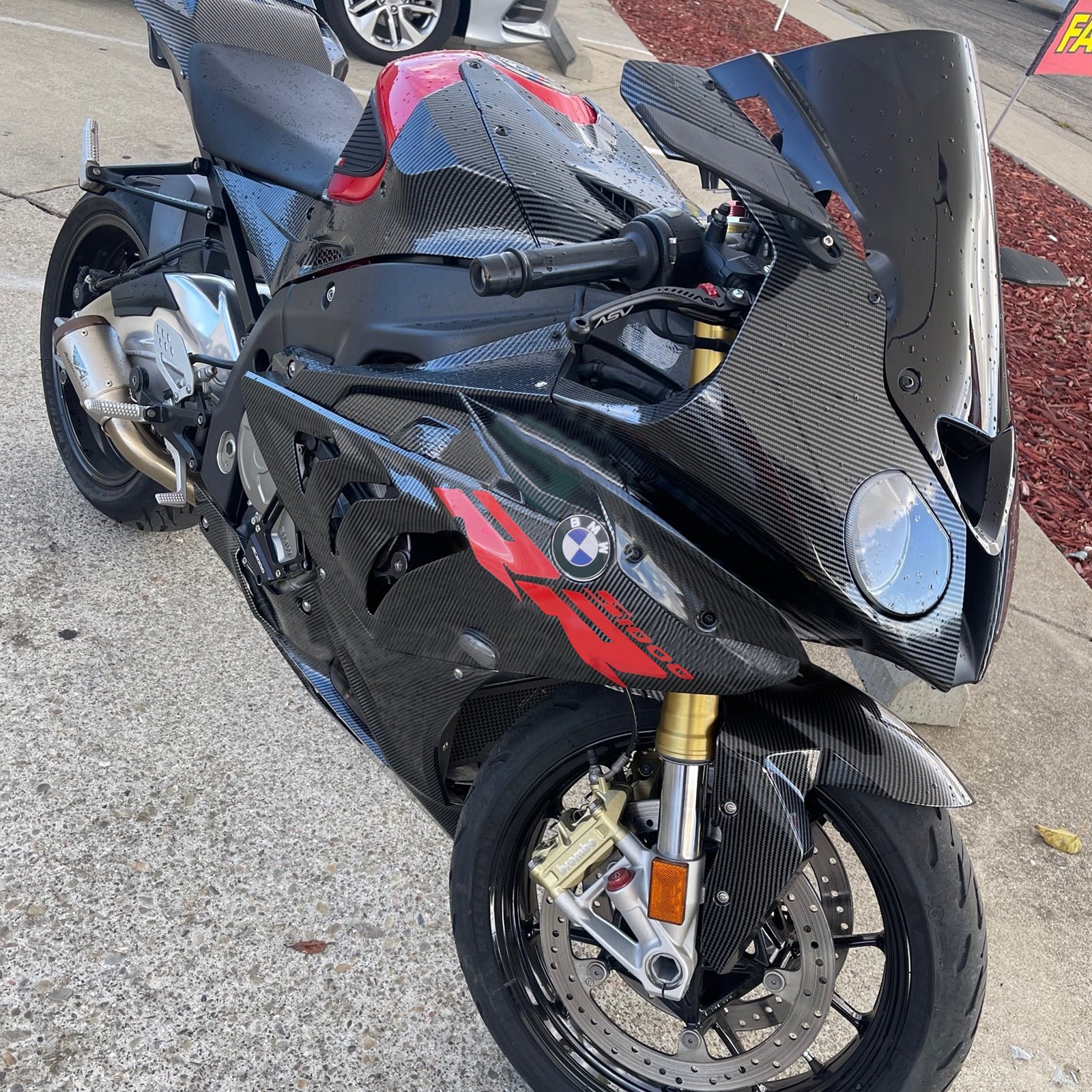 2015-2016 BMW S1000RR vstrekovacia kapotážová súprava Kodework plast ABS