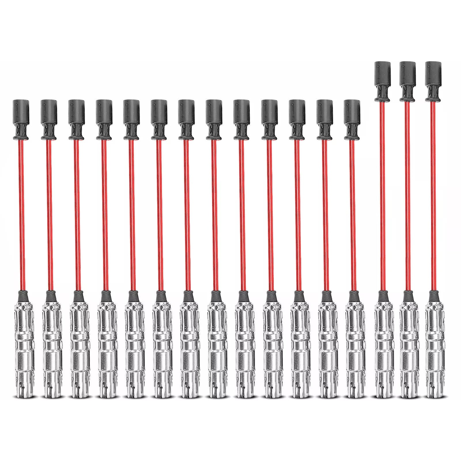 16pcs Spark Plug Ignition Wire Set 1121500218 For Mercedes Benz ML SLK 320 350