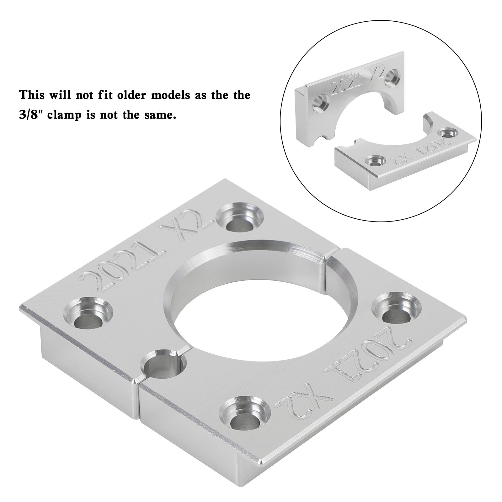 Shock Shaft Clamp/Vise block For 2021 Fox Float X2 #803-00-805/803-01-690 DHX2