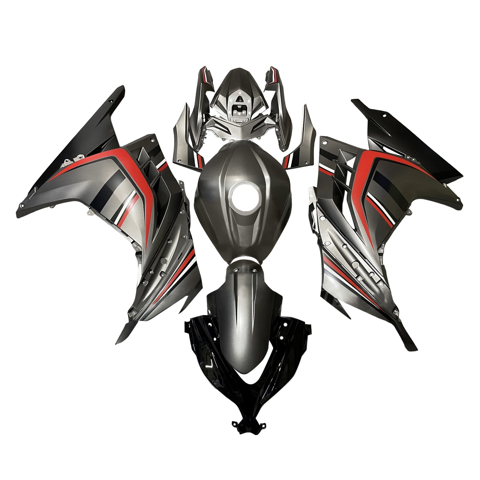 Injectie Kuip Kit Carrosserie Kunststof ABS geschikt voor Kawasaki EX300 Ninja 300 2013-2024
