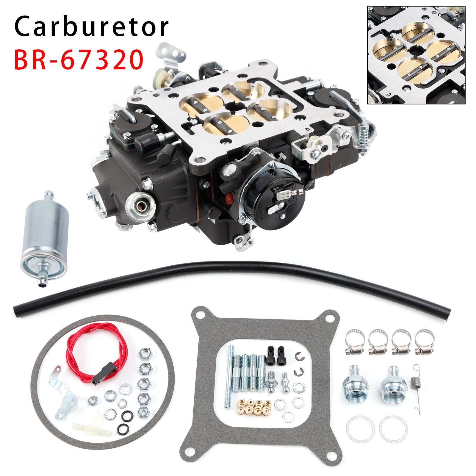 BR-67320 750 CFM Carburetor Mechanical Secondary