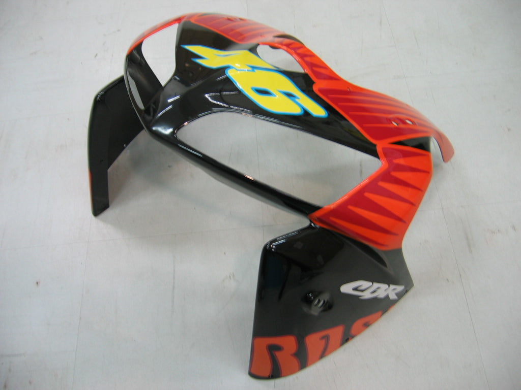 2005-2006 Honda CBR 600 RR Geel Zwart Valentino Rossi Racing stroomlijnkappen Generiek